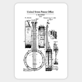 US Patent - Banjo Sticker